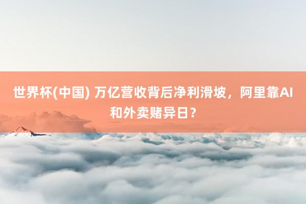 世界杯(中国) 万亿营收背后净利滑坡，阿里靠AI和外卖赌异日？