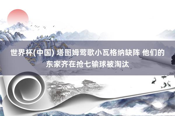 世界杯(中国) 塔图姆莺歌小瓦格纳缺阵 他们的东家齐在抢七输球被淘汰
